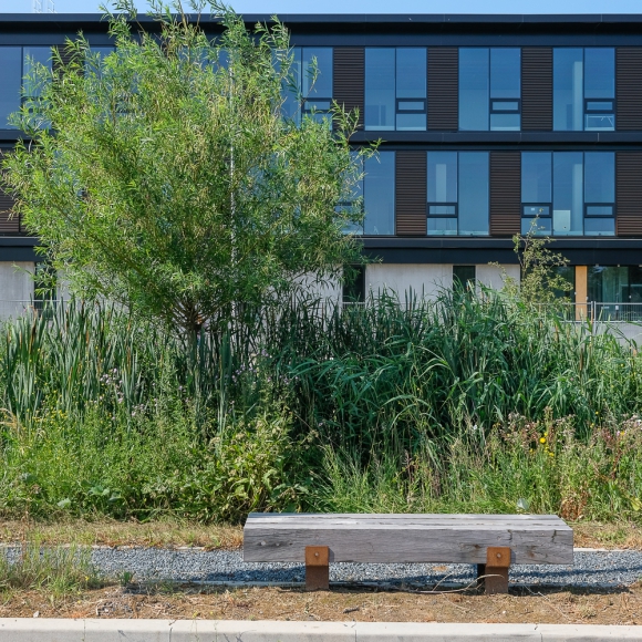 Banc Heavy-Heavy Industry dans parc d’entreprises circulaire Ambachtsezoom Banc Heavy-Heavy Industry dans parc d’entreprises circulaire Ambachtsezoom