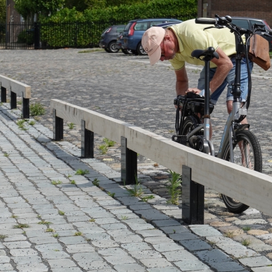 Rough&Ready Inline Bike Parking