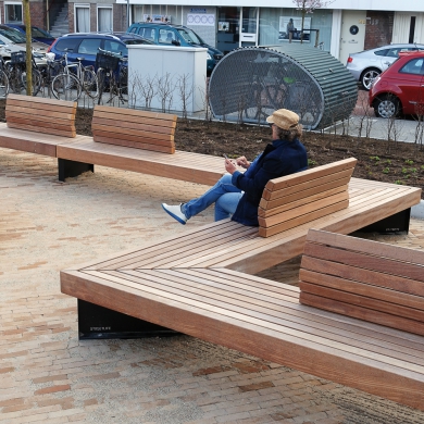 Solid Serif Benches